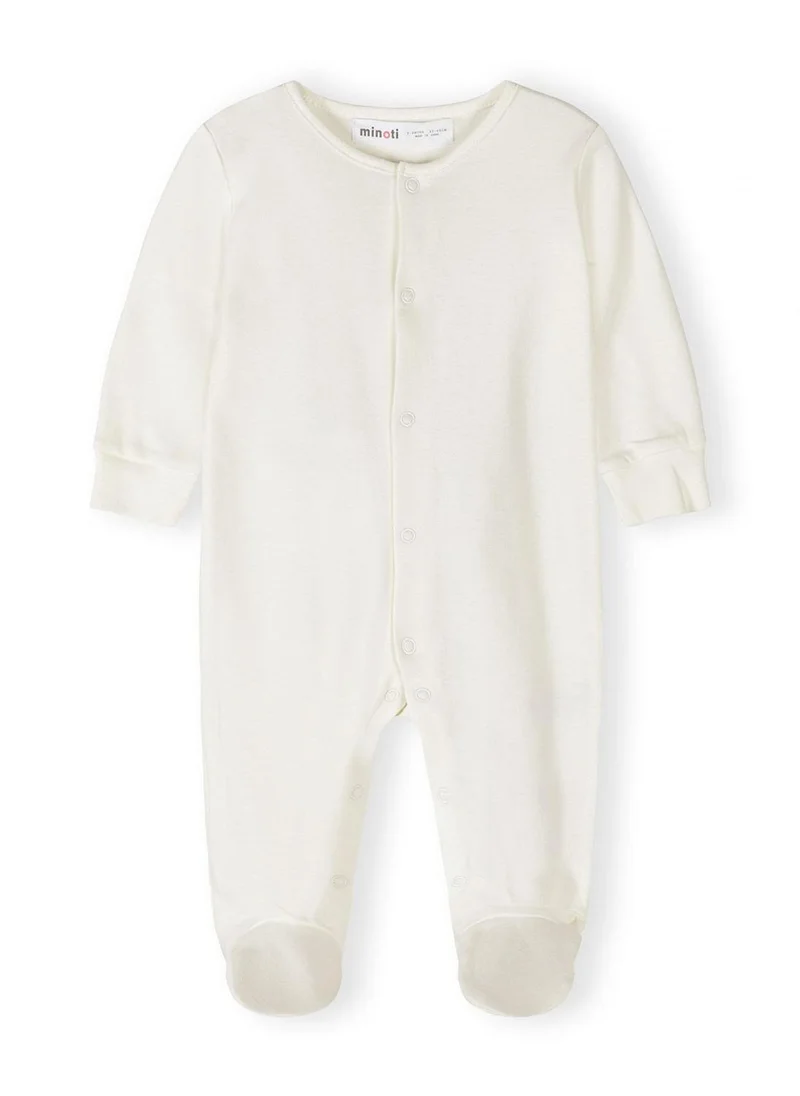 مينوتي girls 5-pack long-sleeve sleepsuits pink coral yellow 0-24 months